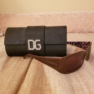 Sunglasses with case Dolce and Gabbana
